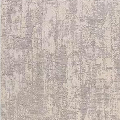 3' X 5' Gray Abstract Dhurrie Area Rug