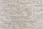 3' X 5' Gray Abstract Dhurrie Area Rug