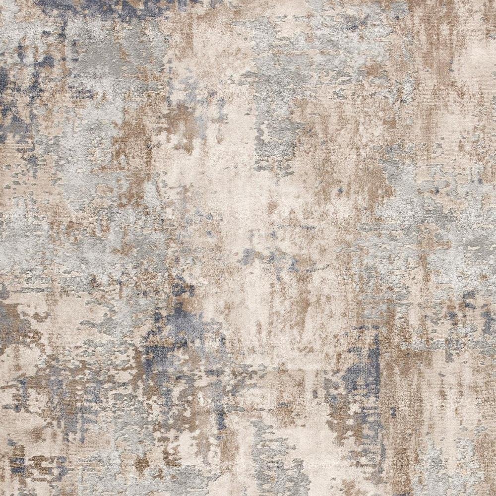 3' X 5' Beige Abstract Dhurrie Area Rug