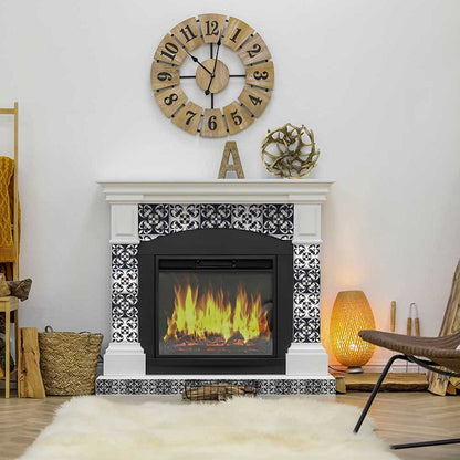 6" X 6" Golden Yellow Retro Peel And Stick Removable Tiles