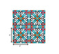 4" X 4" Cali Venice Removable  Peel And Stick Tiles