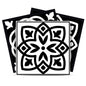 6" X 6" The Night Sky Mosaic Peel And Stick Removable Tiles