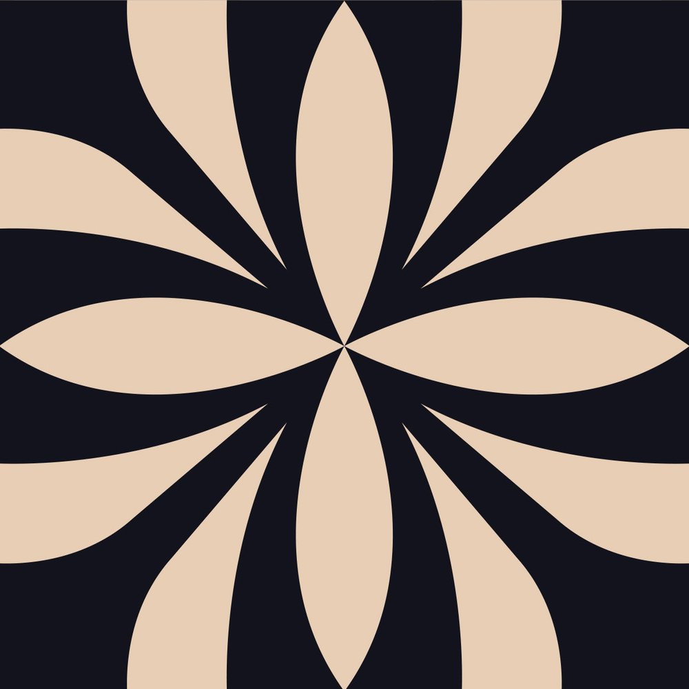7" x 7" Cream Vinyl Peel And Stick Removable Tiles
