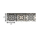 4" X 4" Charcoal And White Mosaic Peel And Stick Removable Tiles