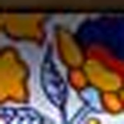 4" x 4" Blue And Red Peel And Stick Removable Tiles