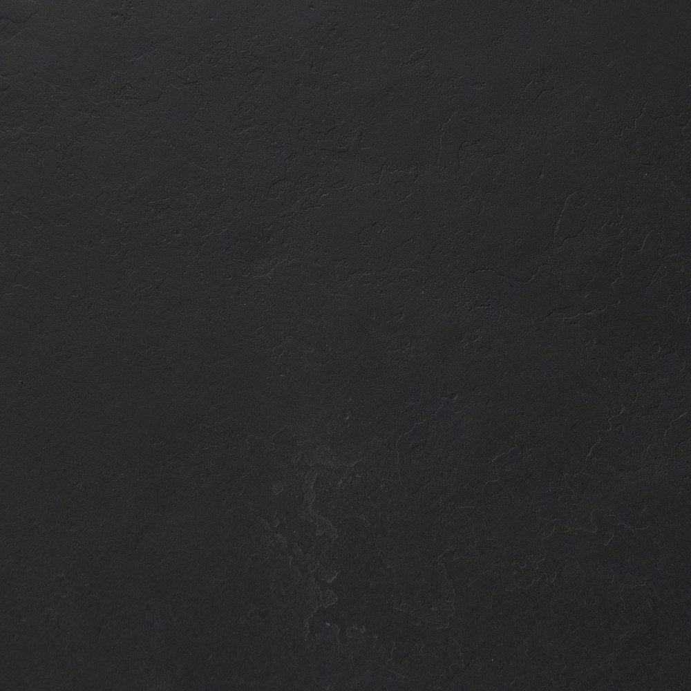 20" Black Iron Round End Table