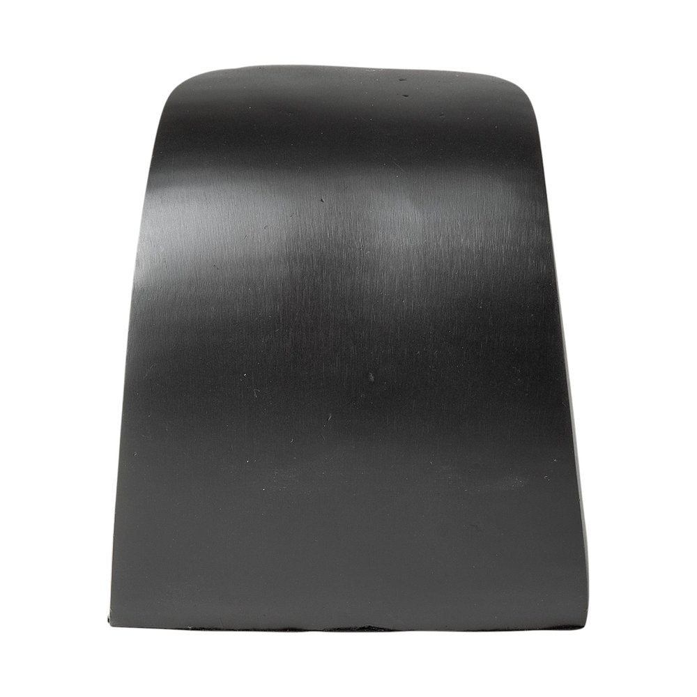 Set of Two 6" Black Metal Decorative Bookends