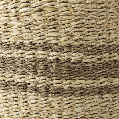 Set Of Three Detailed Wicker Storage Baskets