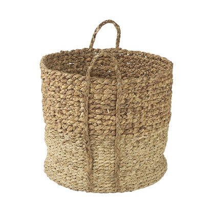 Set of Three Brown Wicker Basket