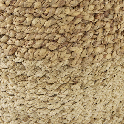 Set of Three Brown Wicker Basket