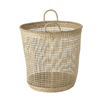 Set of Three Natural Wicker Basket