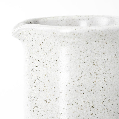 9" Gray Cylinder Ceramic Urns Jars