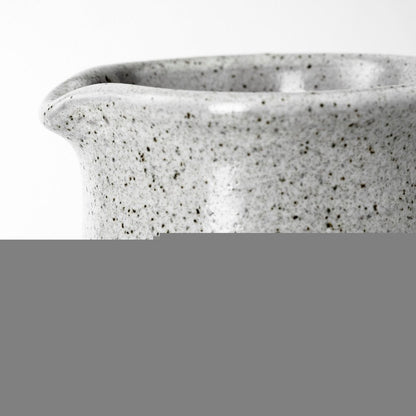 12" Gray Cylinder Ceramic Urns Jars