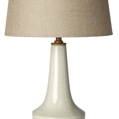 29" Brown Lamp Base LED With Brown Shade