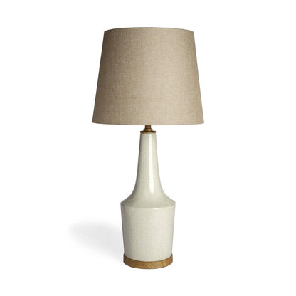 29" Brown Lamp Base LED With Brown Shade