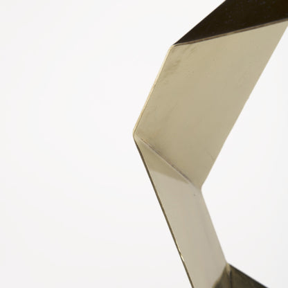 Golden Geometric Halo Table Or Desk Lamp