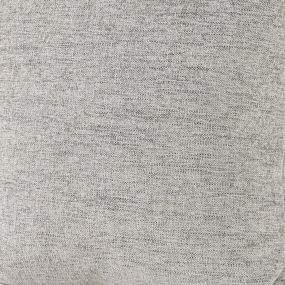 18" Gray Linen Throw Pillow Cover