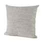 18" Gray Linen Throw Pillow Cover