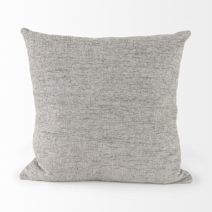18" Gray Linen Throw Pillow Cover