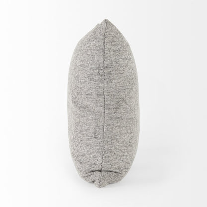 18" Gray Linen Throw Pillow Cover