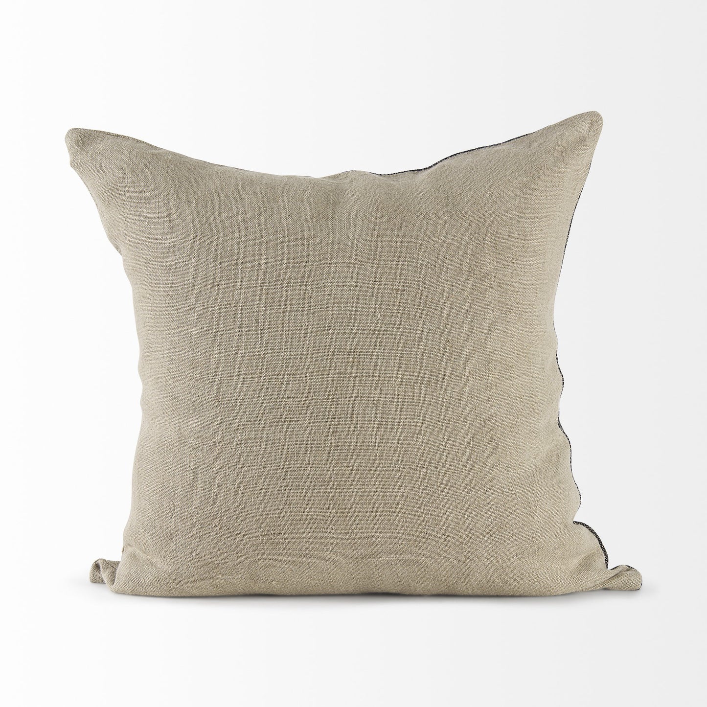 Black And Gray Two Tone Pillow Cover