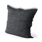 20" Gray Linen Throw Pillow Cover
