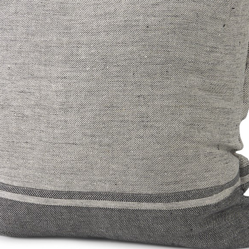 Light And Dark Gray Cushion Cover