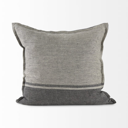 Light And Dark Gray Cushion Cover