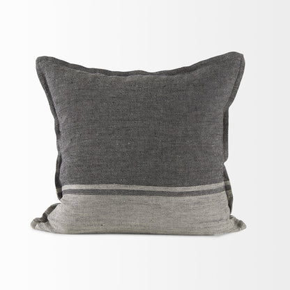 Light And Dark Gray Cushion Cover