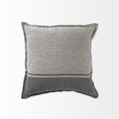 Light And Dark Gray Cushion Cover