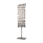21" Gray Metal Tabletop Sculpture