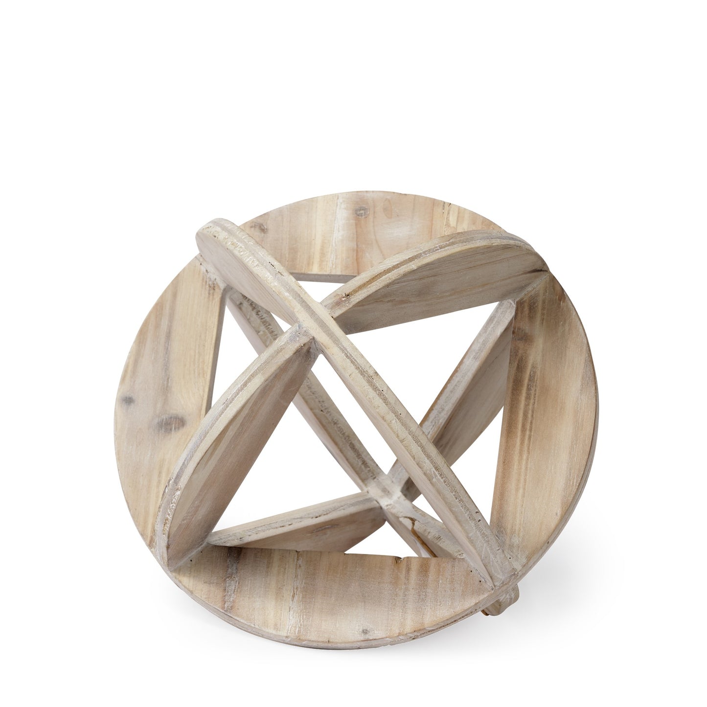 5" Natural Solid Wood Tabletop Sculpture