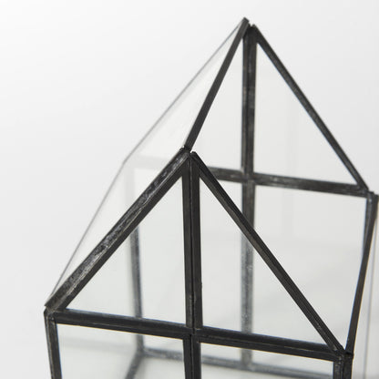 Petite House Shaped Glass Terrarium