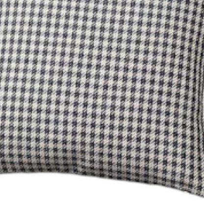 Set Of 2 Blue Houndstooth Pillow Covers