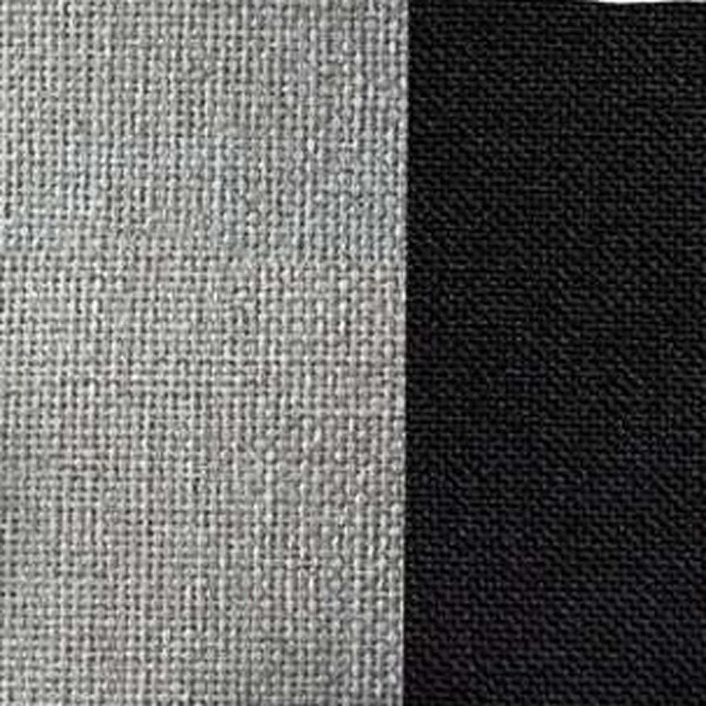 Set Of 2 White And Black Lumbar Pillow Covers