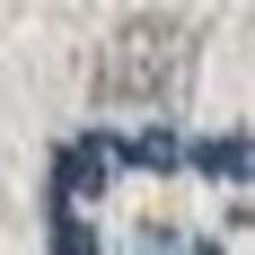 12' X 18' Blue and Yellow Floral Washable Non Skid Area Rug