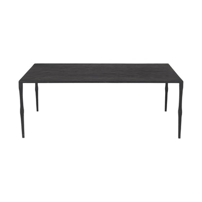 22" Black Iron Coffee Table