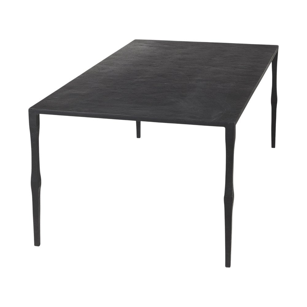 22" Black Iron Coffee Table