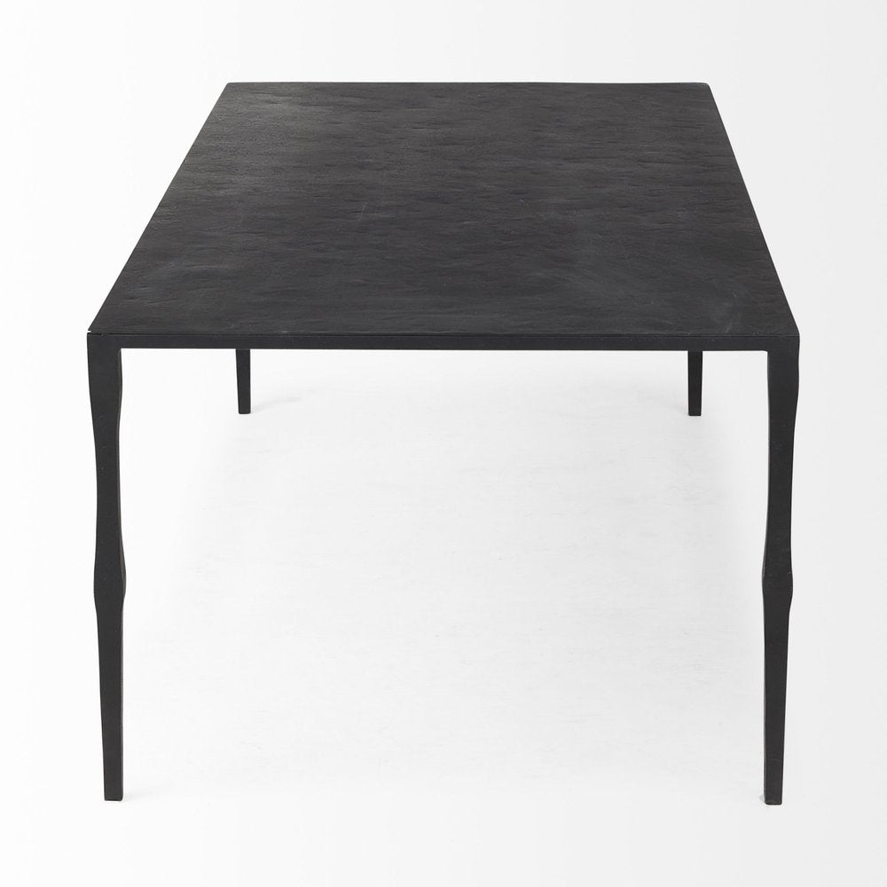 22" Black Iron Coffee Table