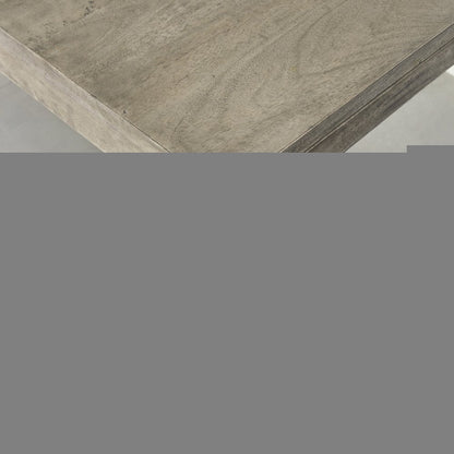 24" Brown Solid Wood Square End Table
