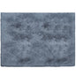 4' X 5' Gray Shag Power Loom Non Skid Area Rug