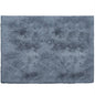 4' X 5' Gray Shag Power Loom Non Skid Area Rug