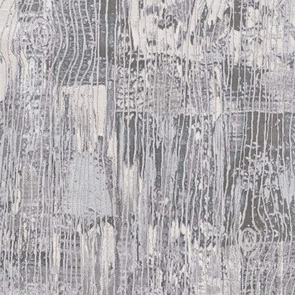 5' X 7' Blue Abstract Power Loom Area Rug