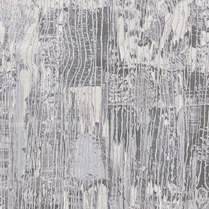 6' X 9' Blue Abstract Power Loom Area Rug