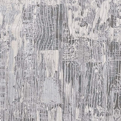 6' X 9' Blue Abstract Power Loom Area Rug