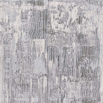 6' X 9' Blue Abstract Power Loom Area Rug