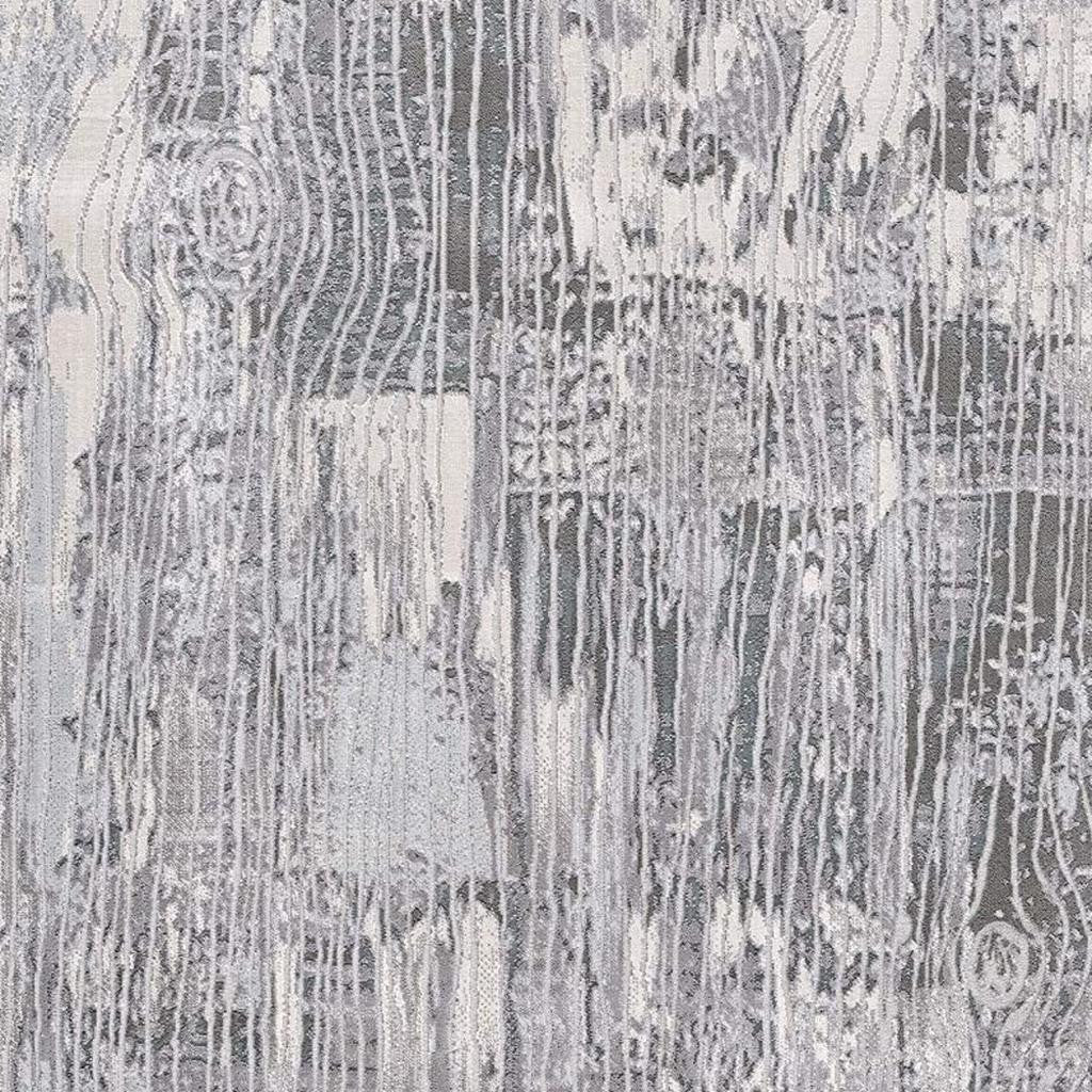 6' X 9' Blue Abstract Power Loom Area Rug