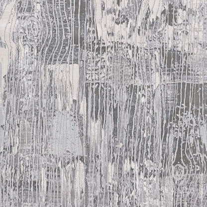 6' X 9' Blue Abstract Power Loom Area Rug