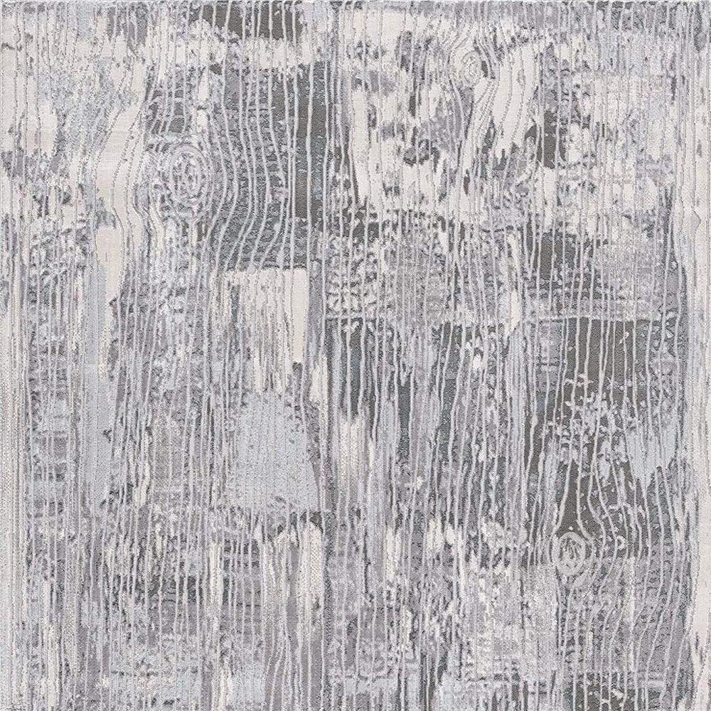 6' X 9' Blue Abstract Power Loom Area Rug