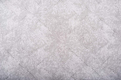 5' X 8' Gray Distressed Diamonds Area Rug